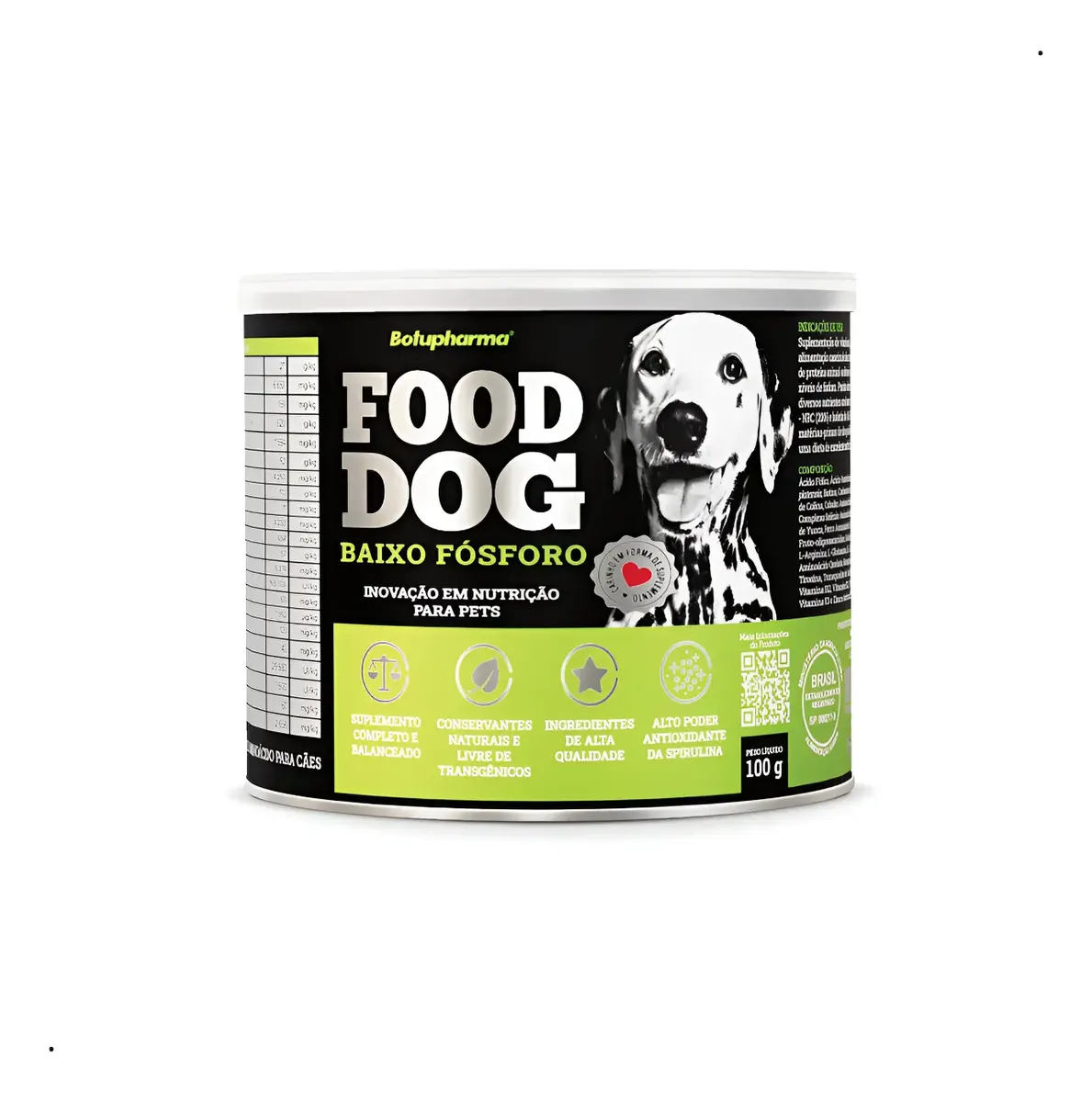 Food Dog baixo fósforo 100 g Botupharma